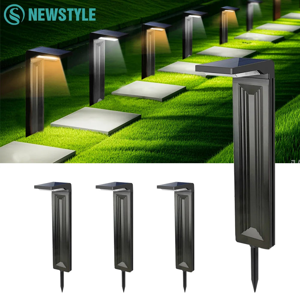 Bright Solar Powered Pathway Lights | Waterproof Outdoor Lighting