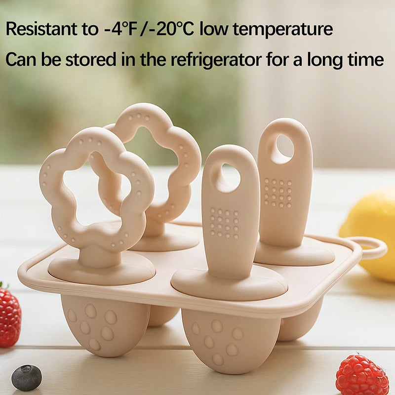 Silicone Baby Popsicle Molds | Fun Healthy Treats for Kids