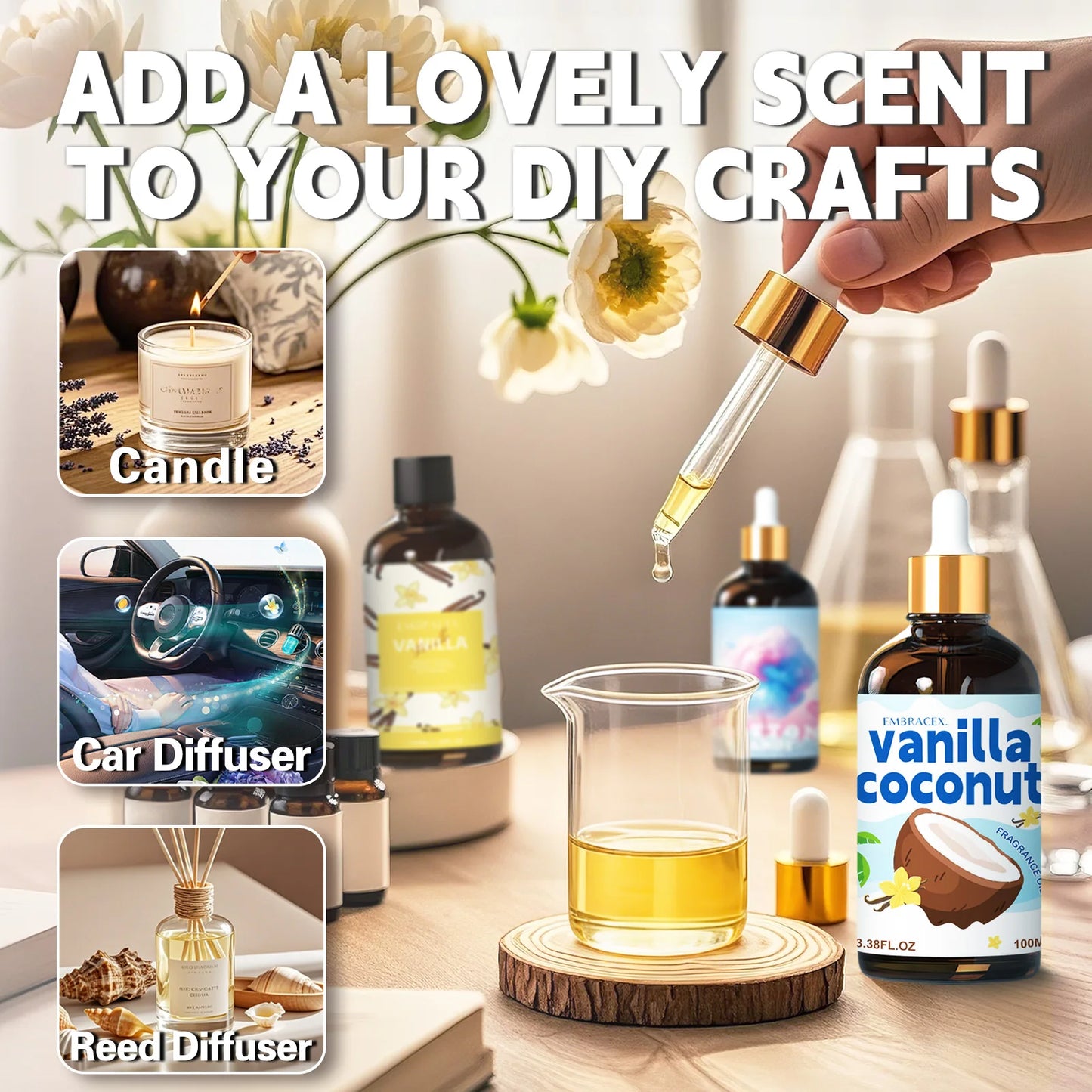100ml Cotton Candy Essential Oil | Aromatherapy Massage Oil