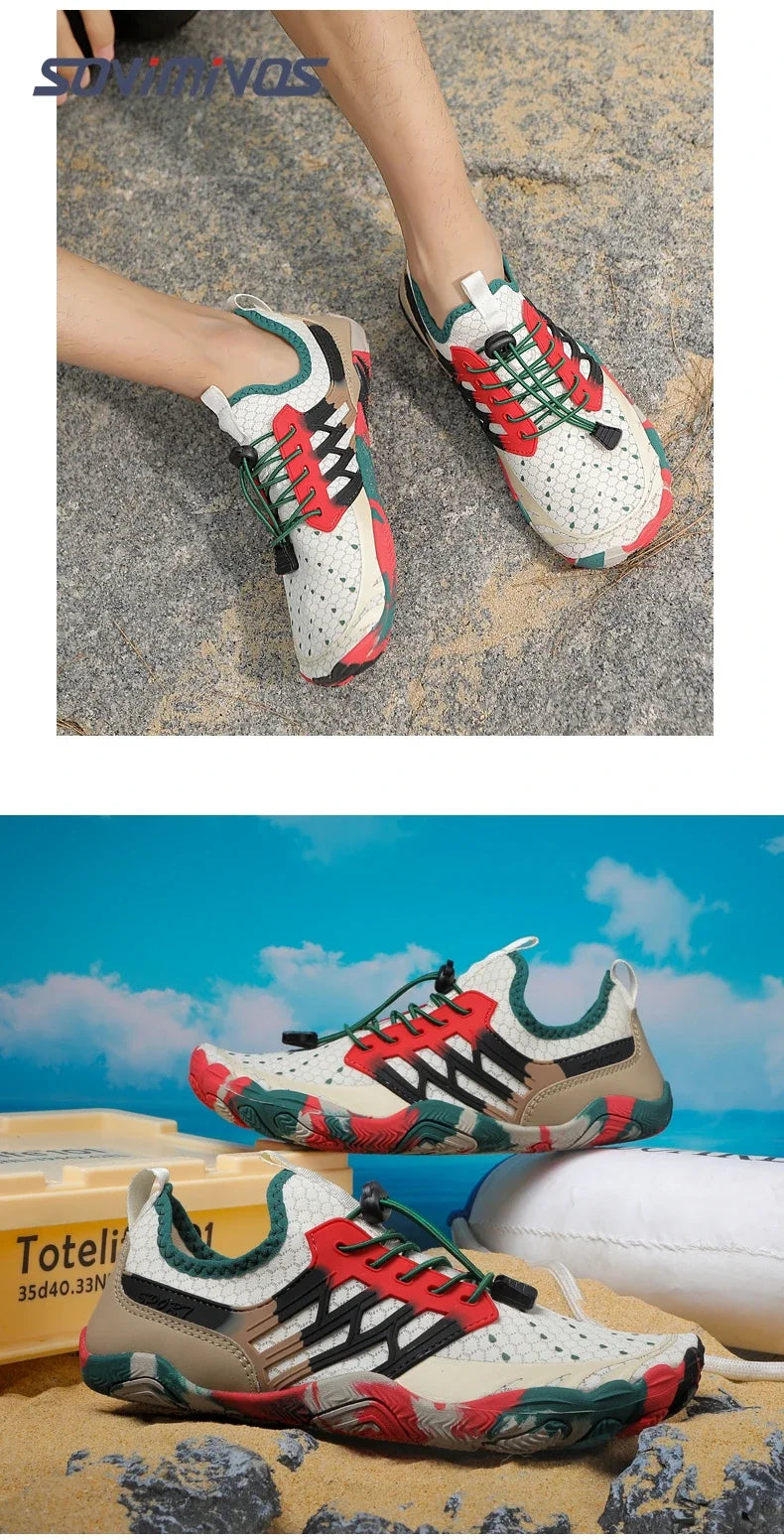 Men's Cross-Trainer | Barefoot & Minimalist Shoe | Zero Drop Sole | Wide Toe Box Women Upstream Swimming Shoes Beach Slippers