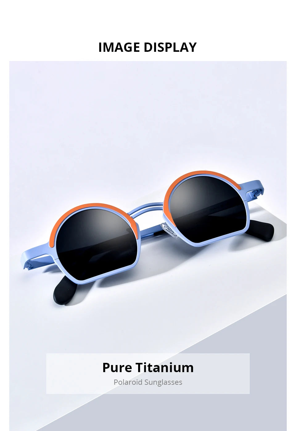 Stylish Vintage Round Polarized Sunglasses for Men & Women