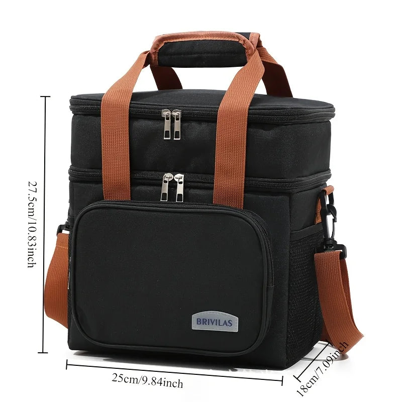 Bolsa Térmica Porta Alimentos Duradera | Versátil y Elegante