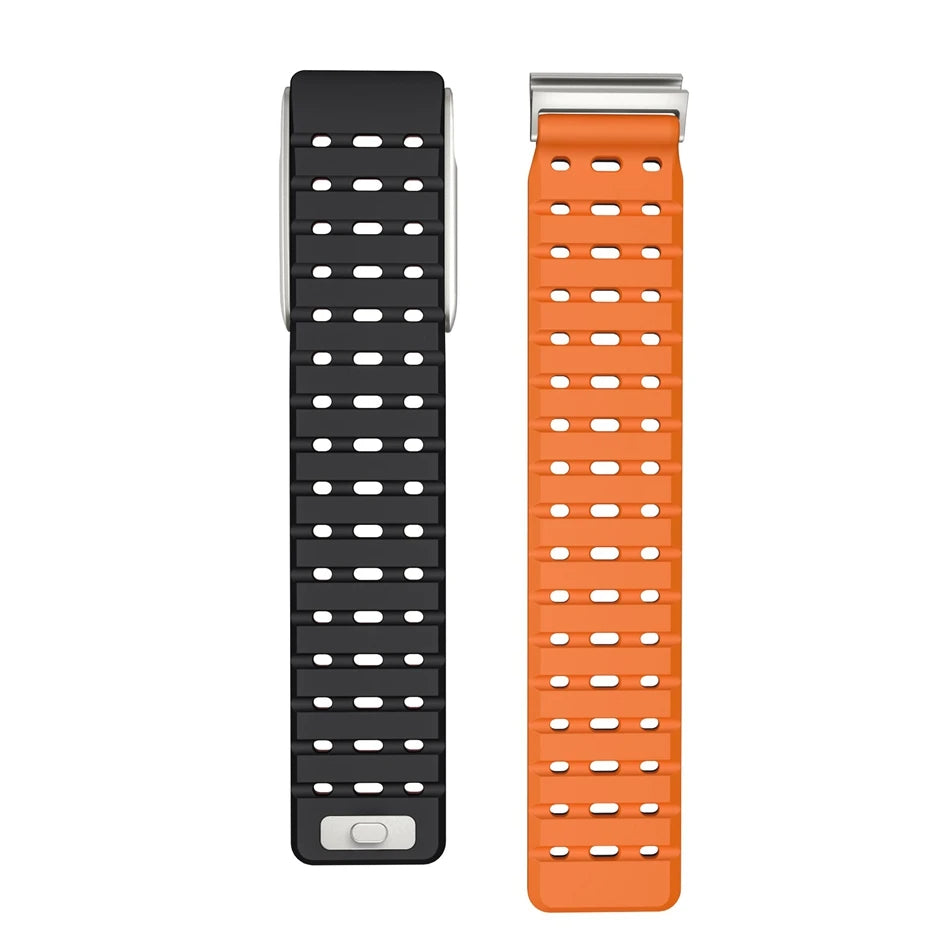 Breathable Magnetic Silicone Sport Watch Strap | Water-Resistant Band