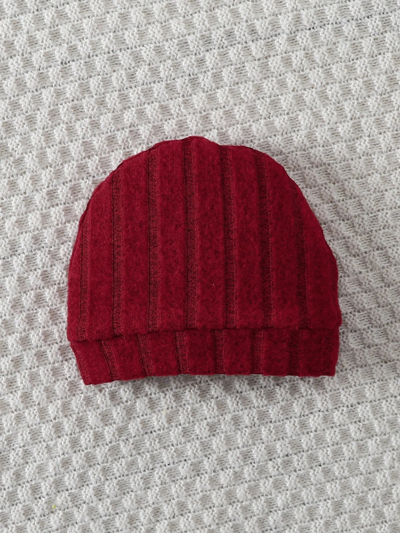 Adorable Baby Boy Red Onesie & Hat Set | Cozy Winter Outfit