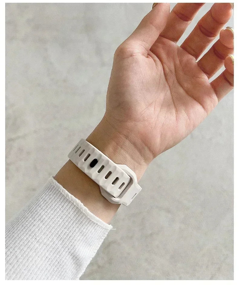 Candy Silicone Case & Strap for All Apple Watch Sizes