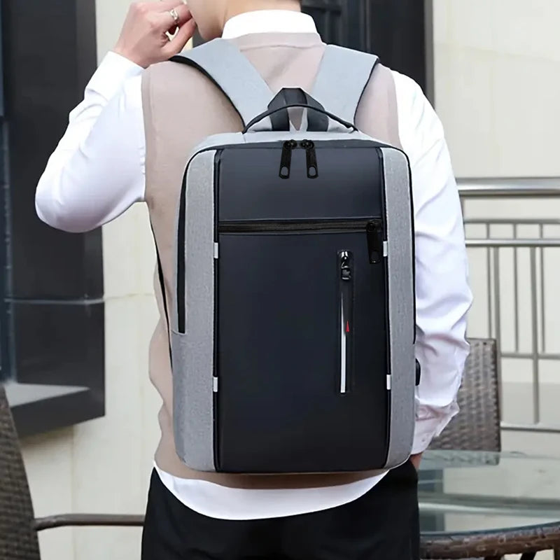 Large Capacity Laptop Backpack | Shockproof Casual Office Bag