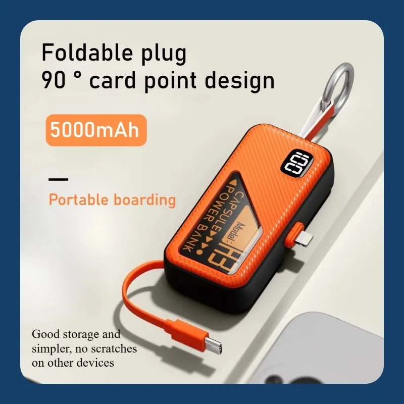 20000mAh Mini Power Bank with PD20W Fast Charging & Digital Display