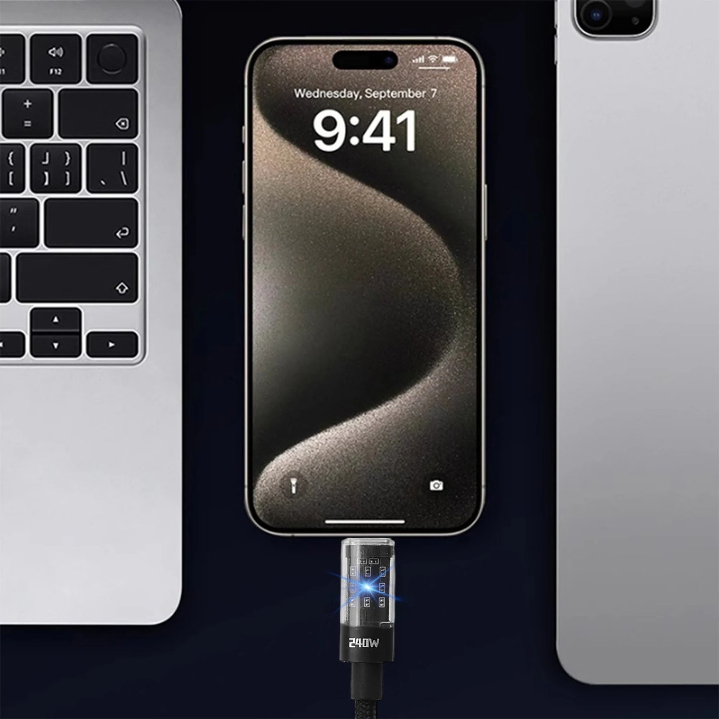 240W USB Type C Super Fast Charging Cable | Data Cord for All Devices