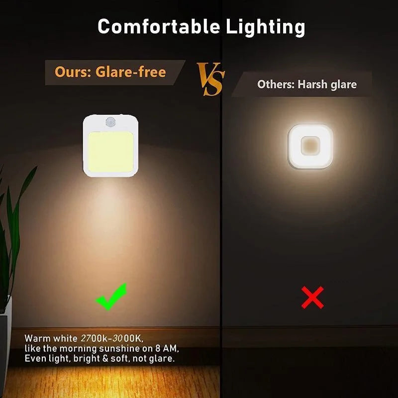 Dimmable Motion Sensor LED Night Light | Wireless & Portable