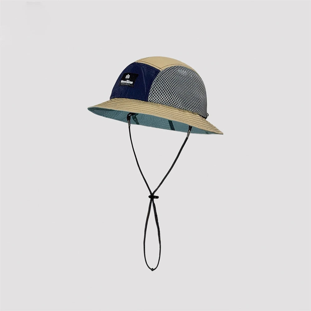 Fast Dry Splicing Mesh Fisherman Hat | Unisex Bucket Caps