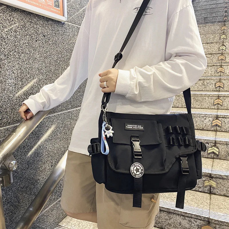 Versatile Canvas Crossbody Bags for Men & Women | Fashionable & Spacious