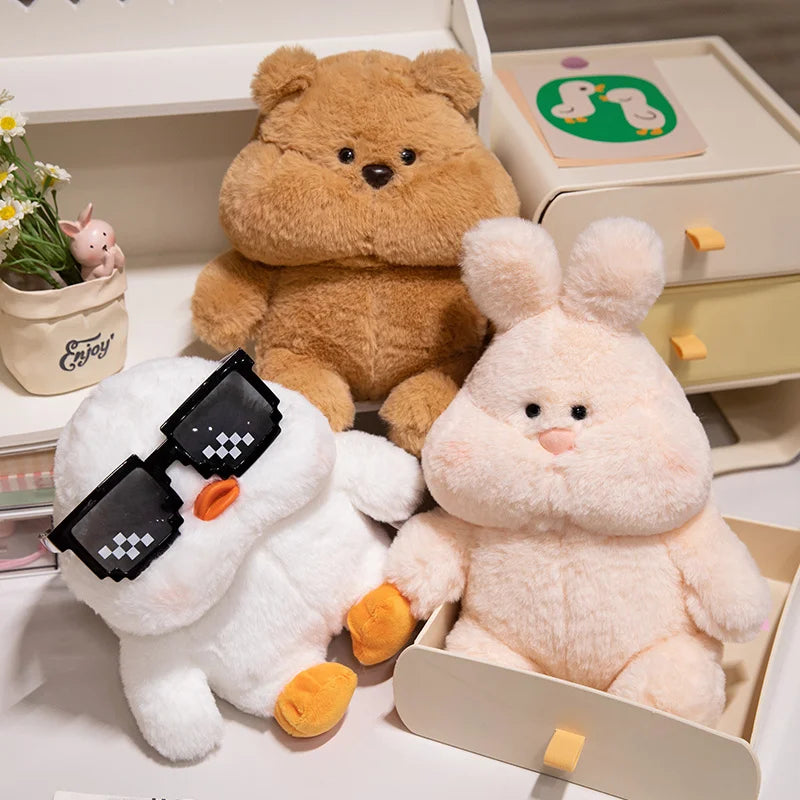 Cute Cartoon Animal Plush Toys | Adorable Soft Dolls for Gifts