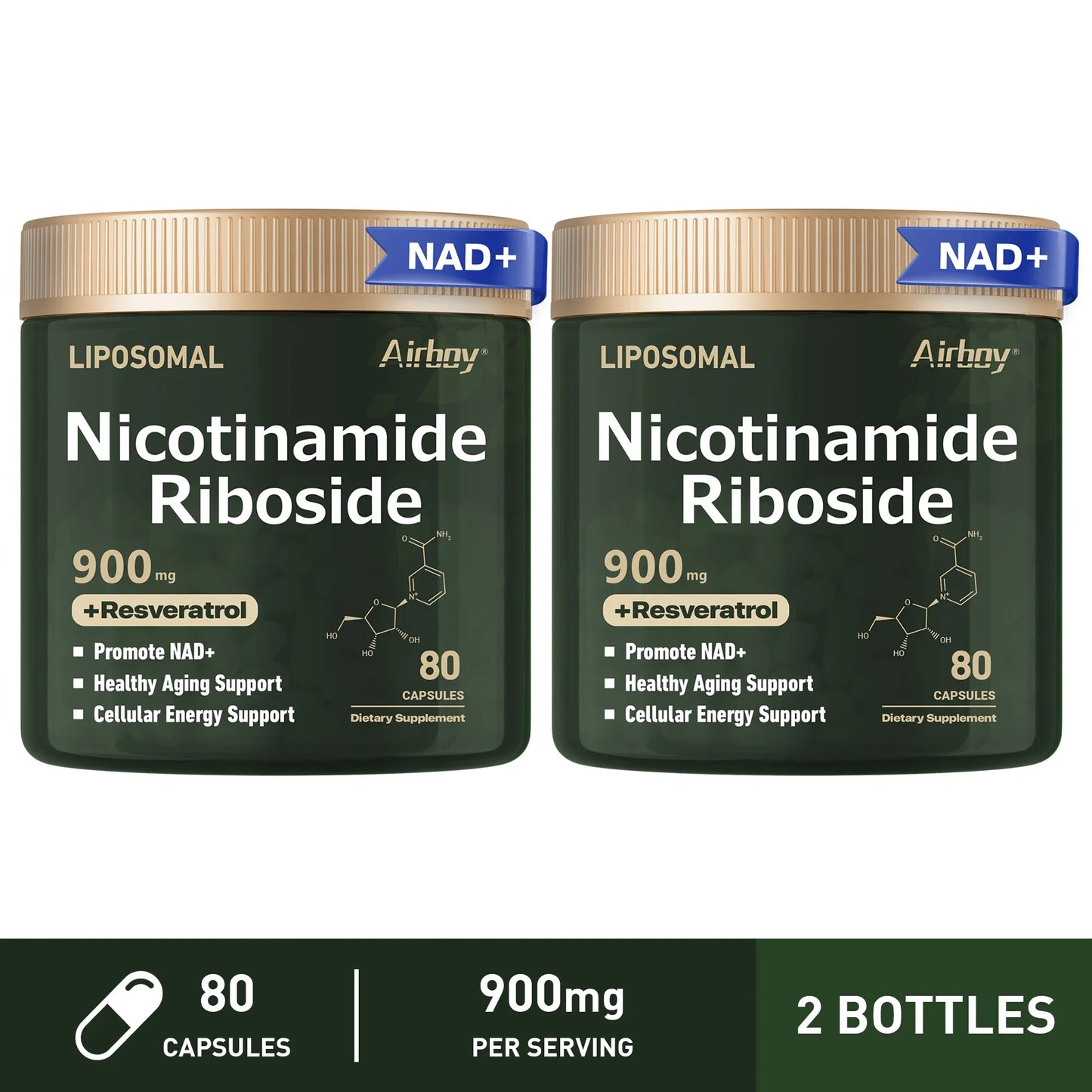 NAD+ Supplement for Nerve Protection & Healthy Aging
