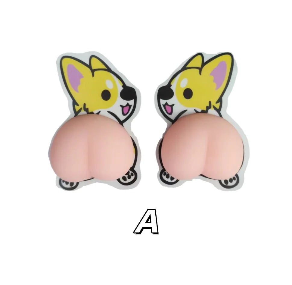 Cute 3D Puppy Squeezeable Phone Case Decoration | Kids Party Favor