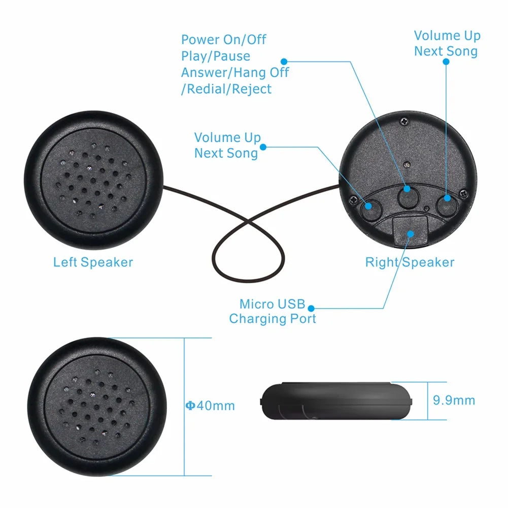 Wireless Over Ear Headband Headphones for Kids | Sleep & Travel Comfort