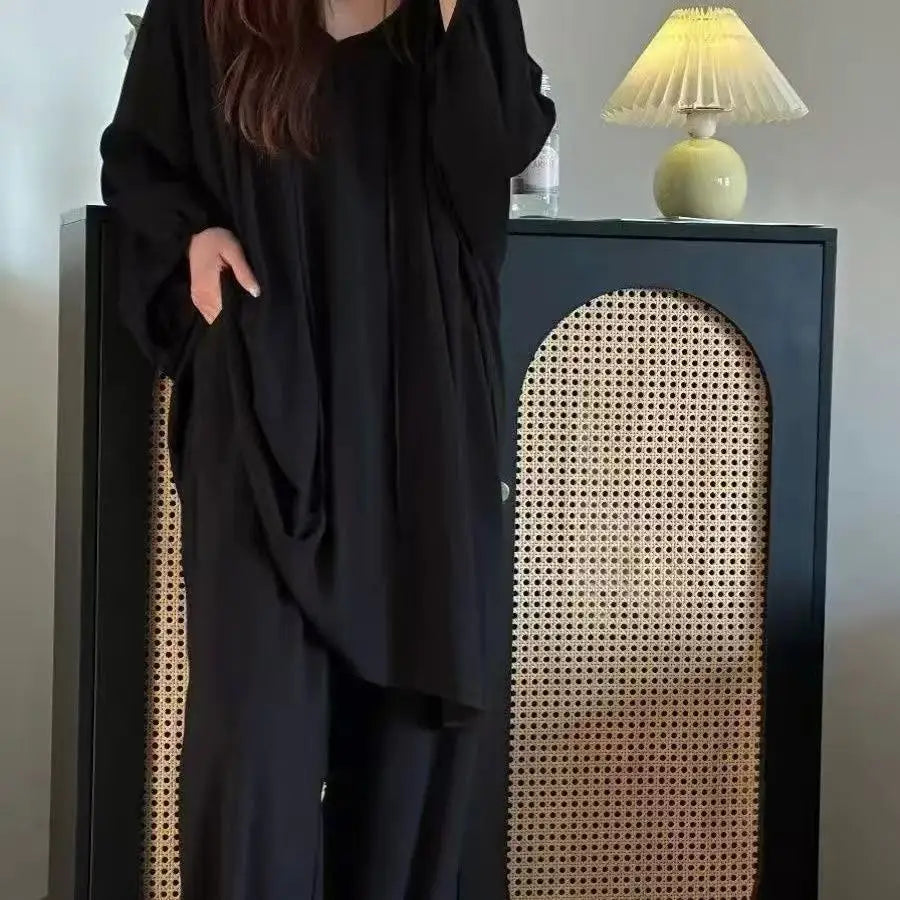 Women's Loose Pajamas Set | Cozy Oversized Sleepwear for Home