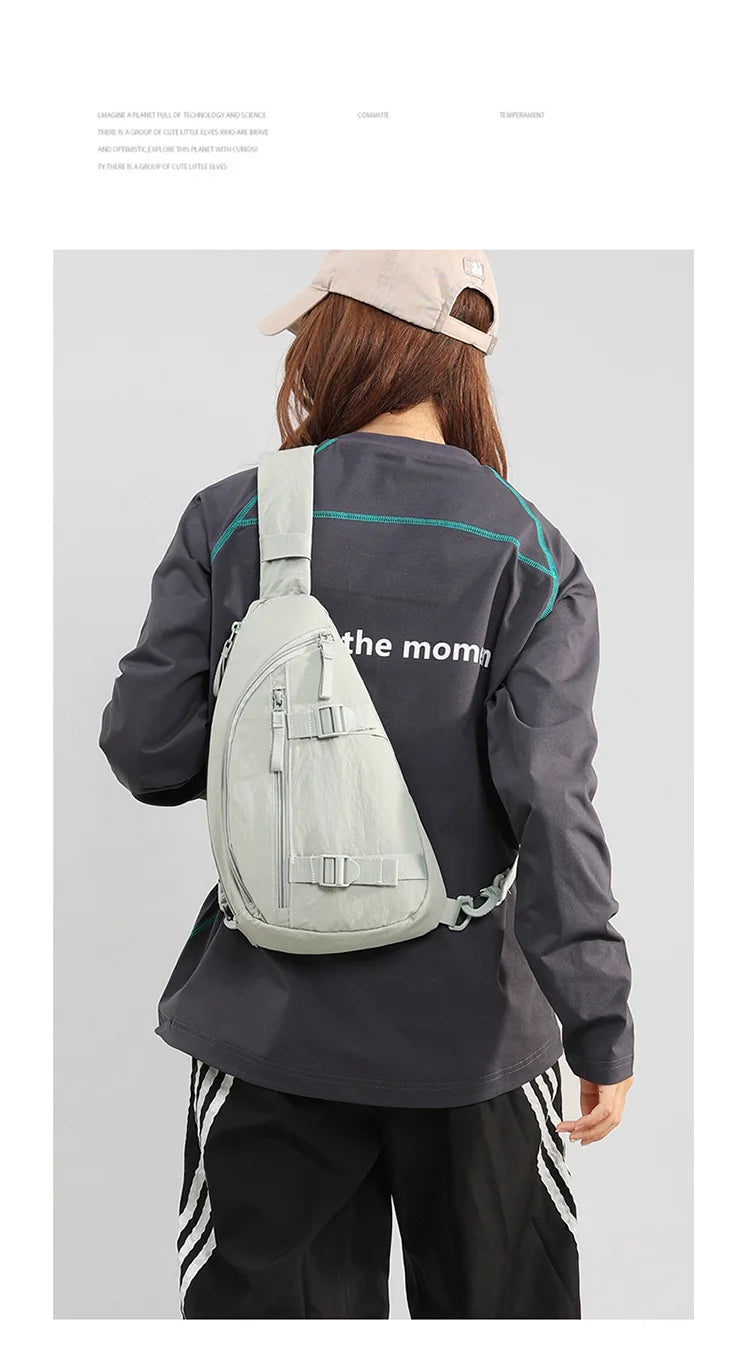 Multifunctional Lightweight Chest Bag for Casual Travel & Sports