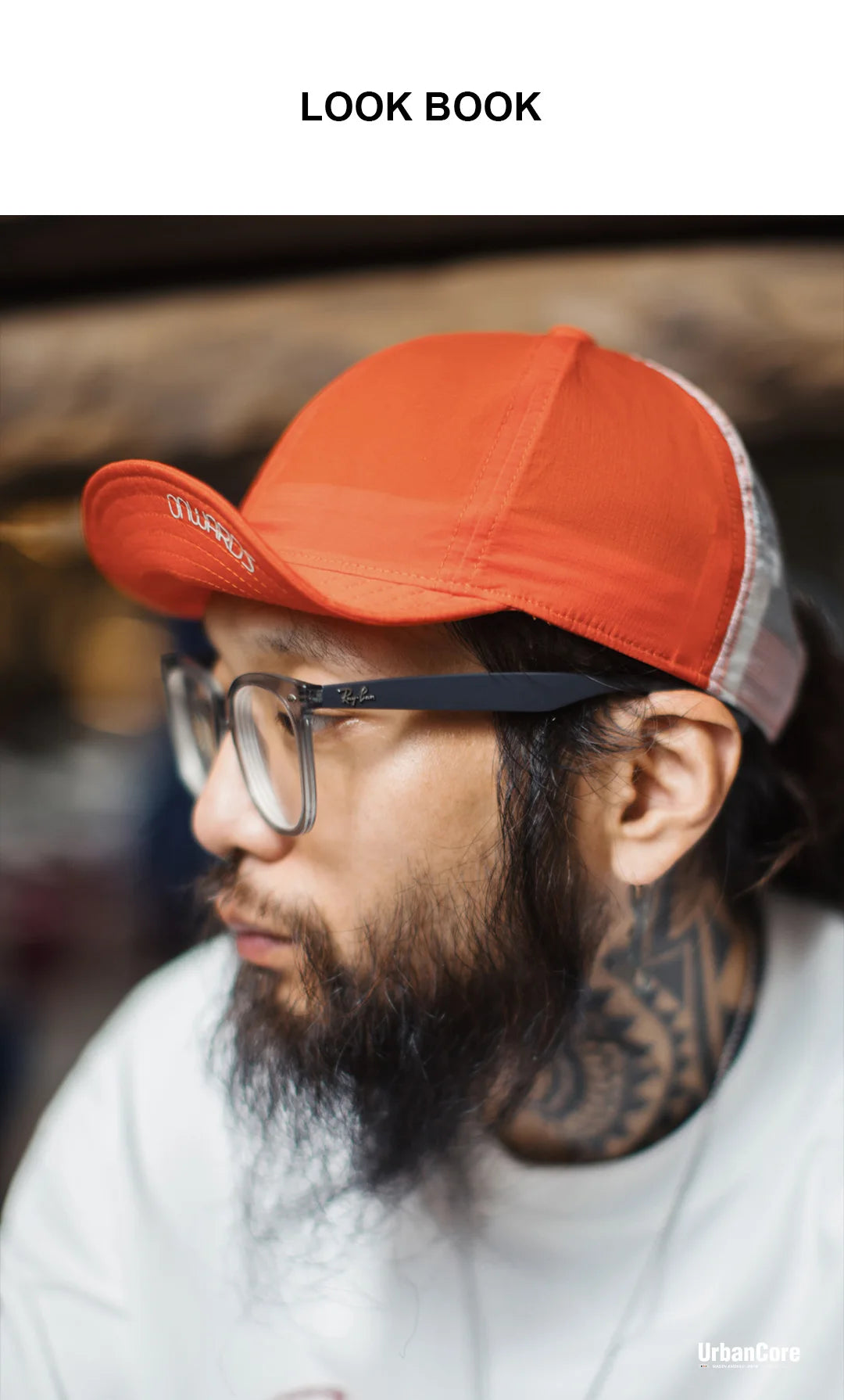 Men's Vintage Baseball Cap | Flat Brim & Adjustable Fit
