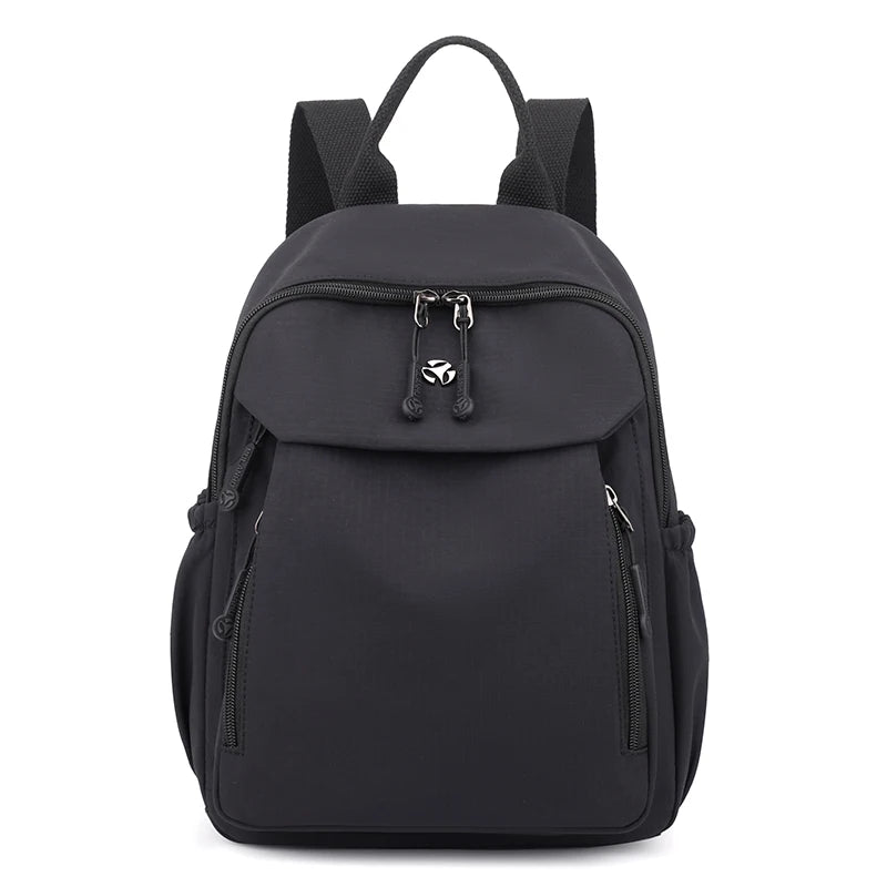 Durable Waterproof Nylon Backpack for Women | Travel & School