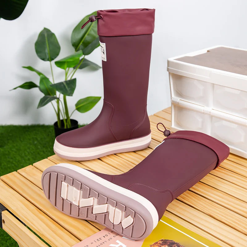 Waterproof Rubber Boots for Men and Women | Couples Rain Shoes