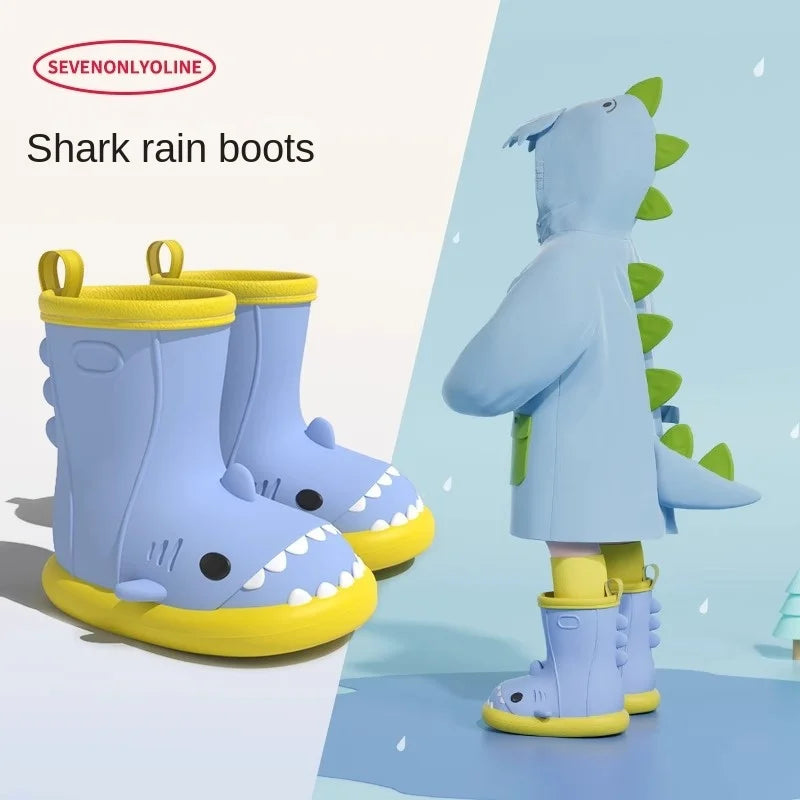 Children's Waterproof Cartoon Rain Boots | Non-Slip Water Shoes