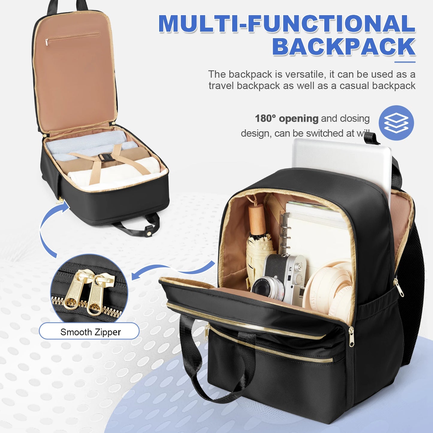 Fashionable Travel Backpack | Stylish Women's Schoolbag