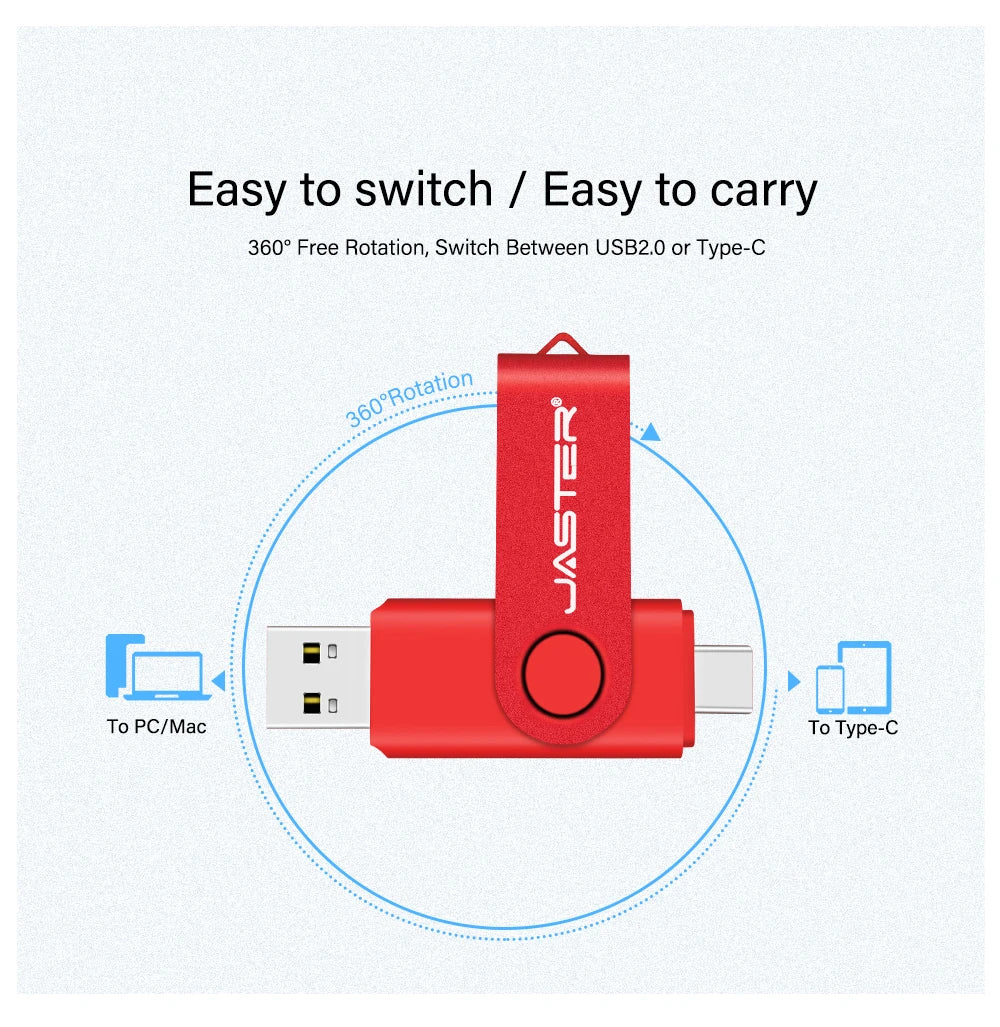 High-Speed 64GB TYPE-C USB 3.0 Flash Drive | Portable OTG Solution