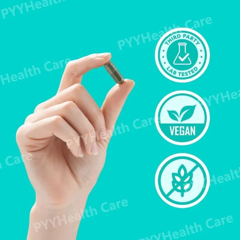 Natural Chlorophyll Capsules for Digestive & Skin Health Support