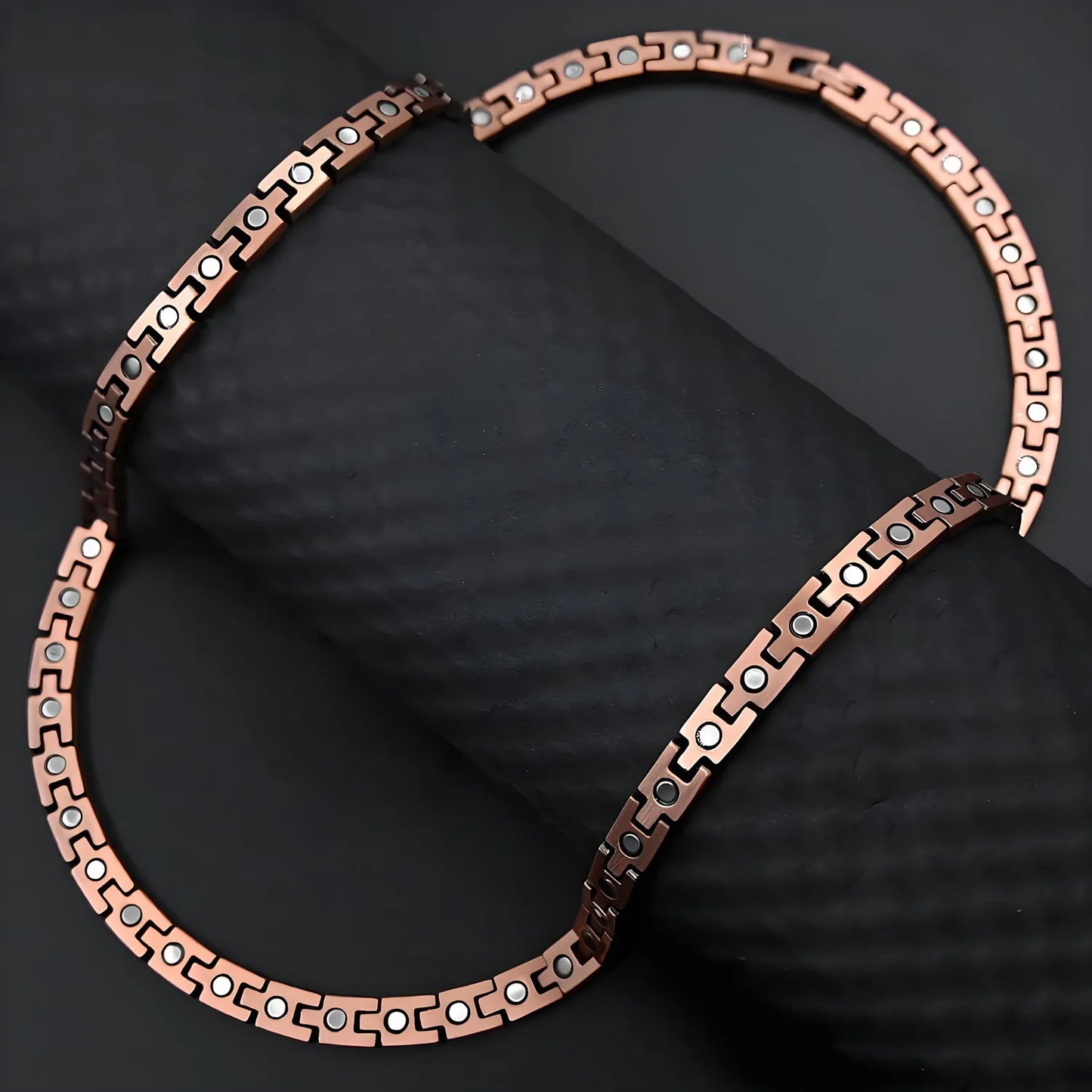 Pure Copper Serpentine Pattern Necklace | Luxury Jewelry Gift
