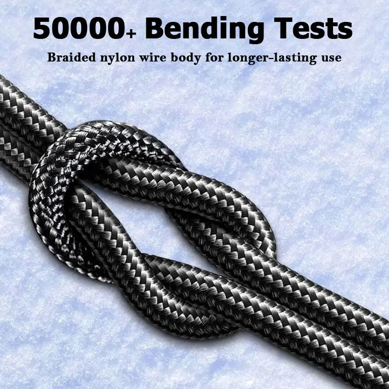 High-Speed 100W Type C to Type C Data Transfer & Charge Cable