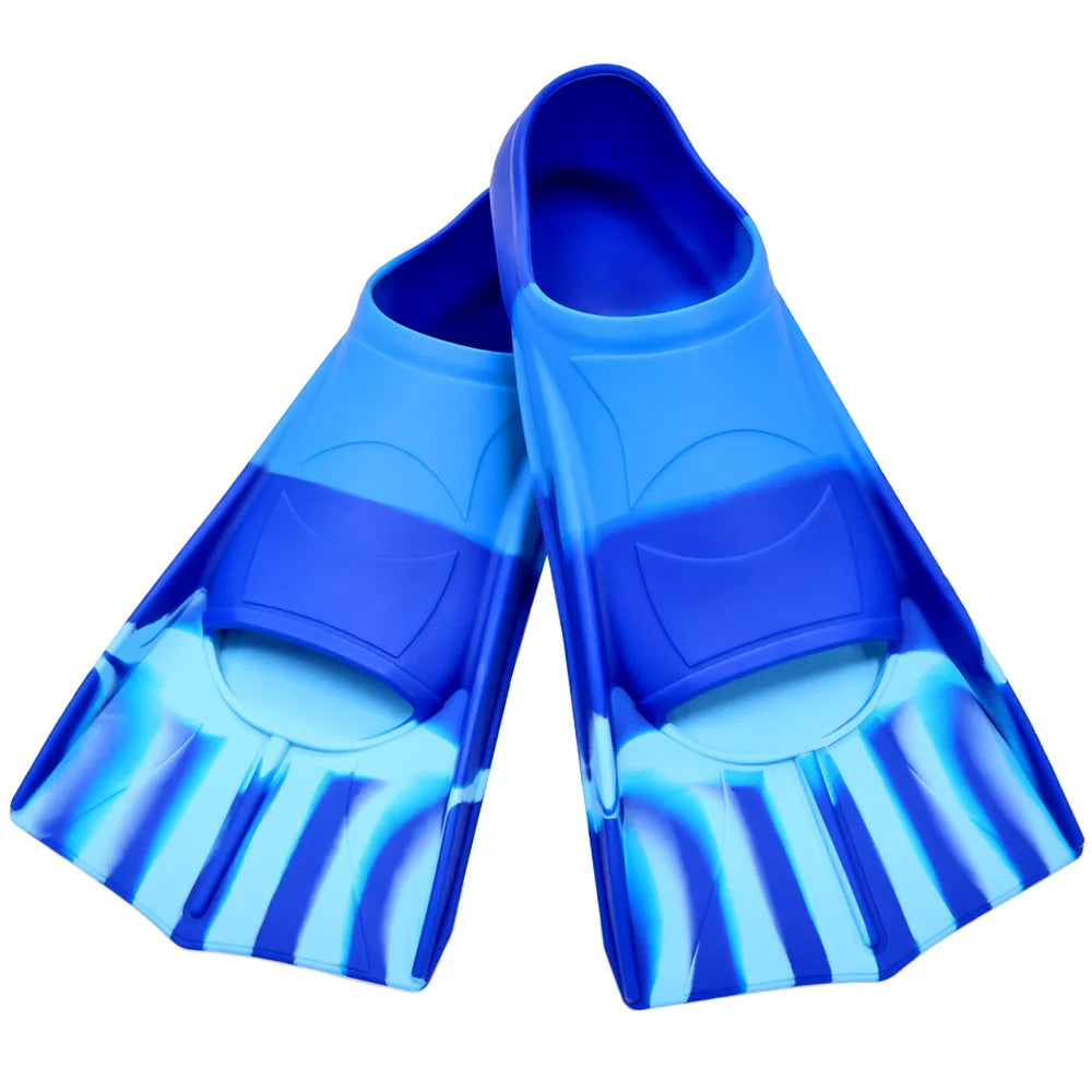 Professional Short Diving Fins for Enhanced Swim Training