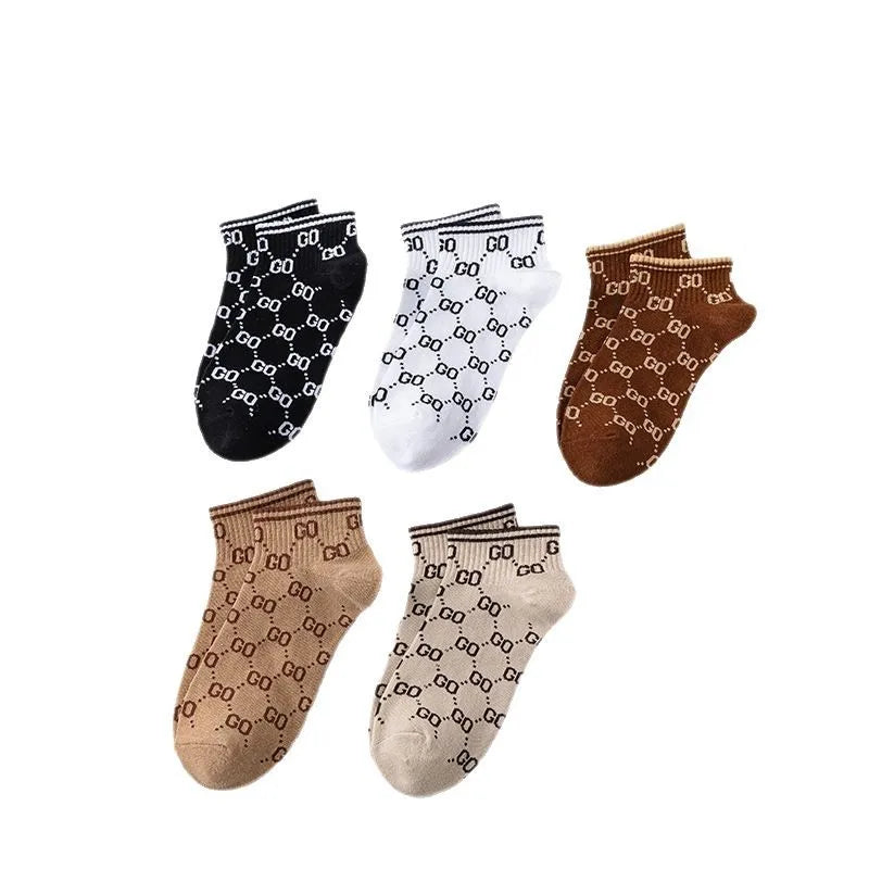 Trendy Thin Cotton Kids Boat Socks | Stylish Streetwear Essentials