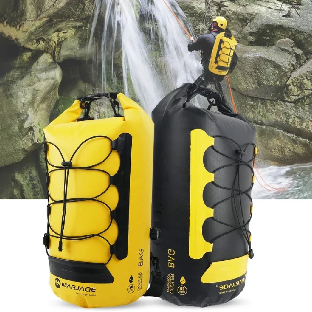 20L Waterproof Dry Bag Backpack | Lightweight Roll-Top Pack