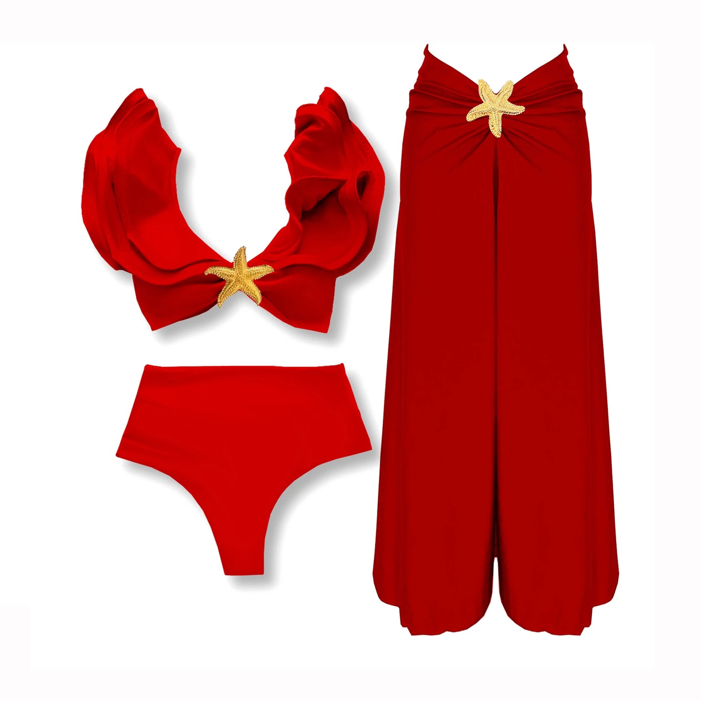 Women's Ruffle Bikini Set | Stylish Swimsuit for Summer Fun