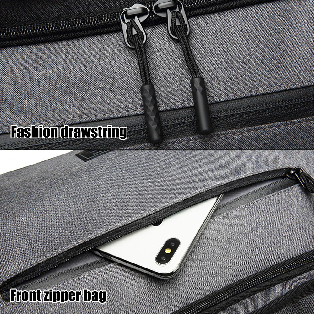 Waterproof Gym Bag with Shoe Compartment & Wet Pocket