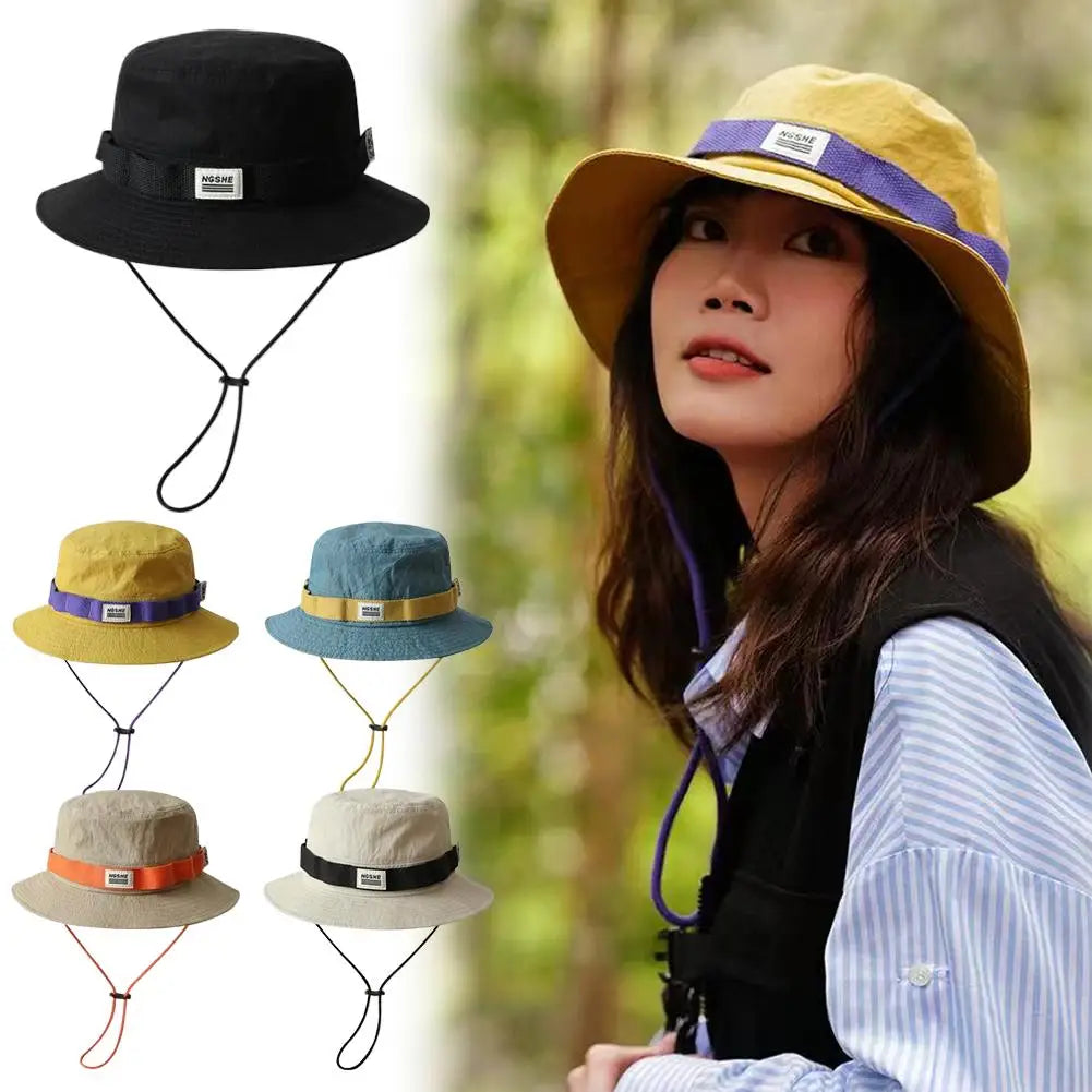 UV Protection Wide Brim Sun Hat | Unisex Fishing & Camping Cap