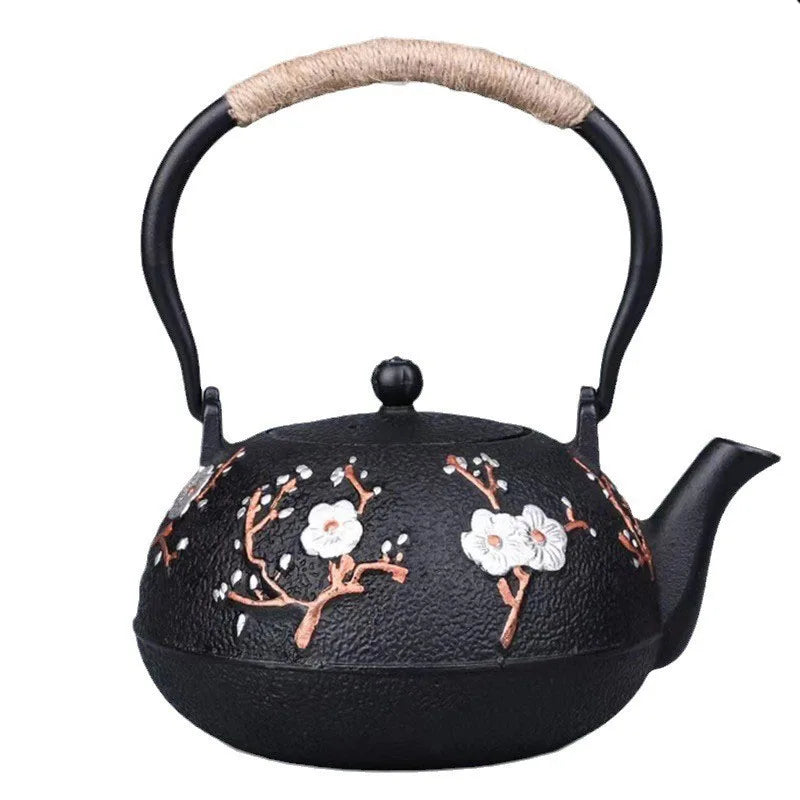 Handmade 1200ML Cast Iron Teapot | Retro Japanese Design