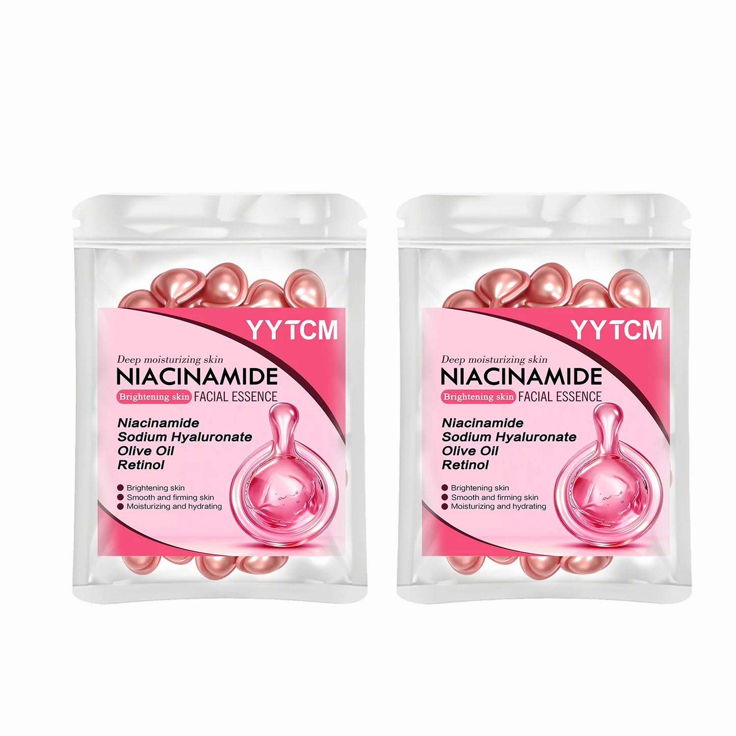 Niacinamide Facial Essence Capsules for Radiant Skin