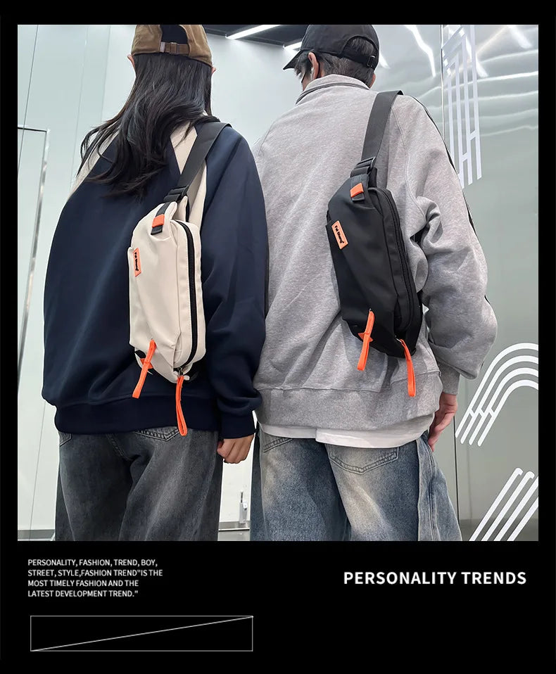 Versatile Chest Bag for Casual Wear | Large Capacity Crossbody Bag