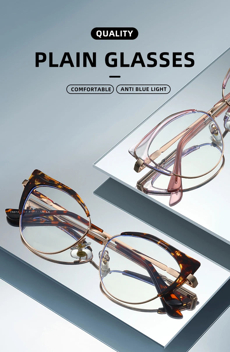 Stylish Women's Cateye Prescription Glasses | Elegant Optical Wear