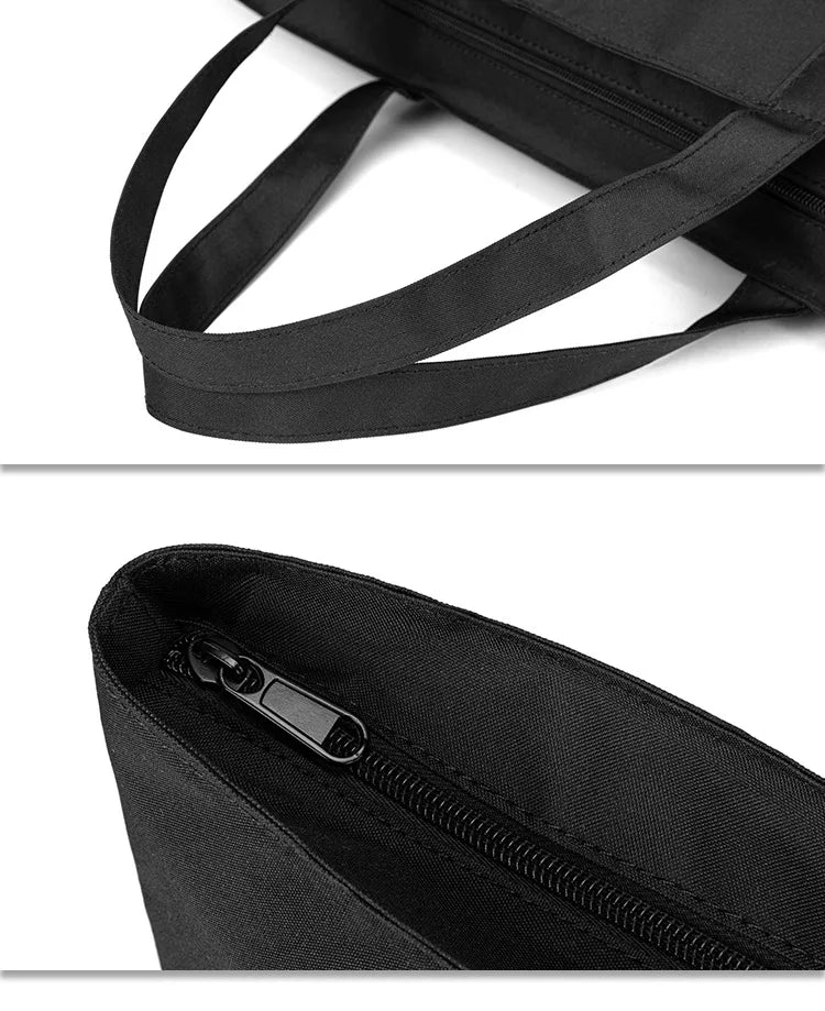 Men's Casual Oxford Tote Bag | Stylish Shoulder Handbag for Men