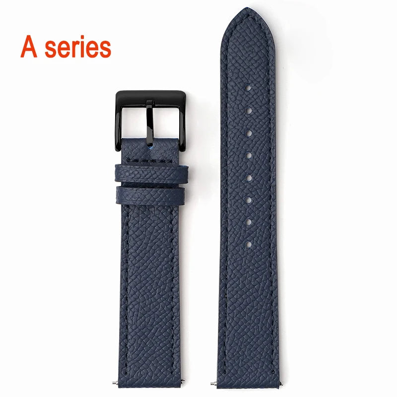 Calfskin Leather Watch Strap | Quick Release, Handmade Design