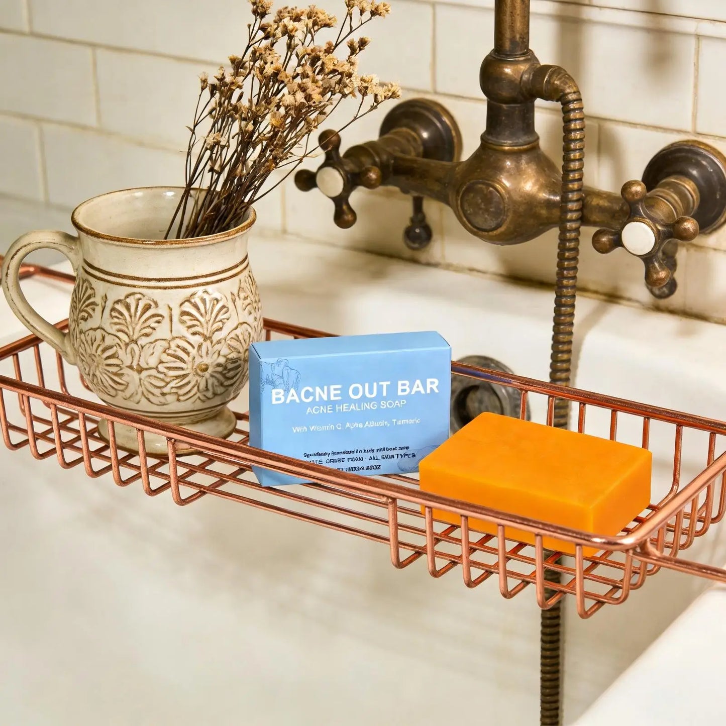 Turmeric Lightening Soap | Exfoliating Body Soap for Acne Control