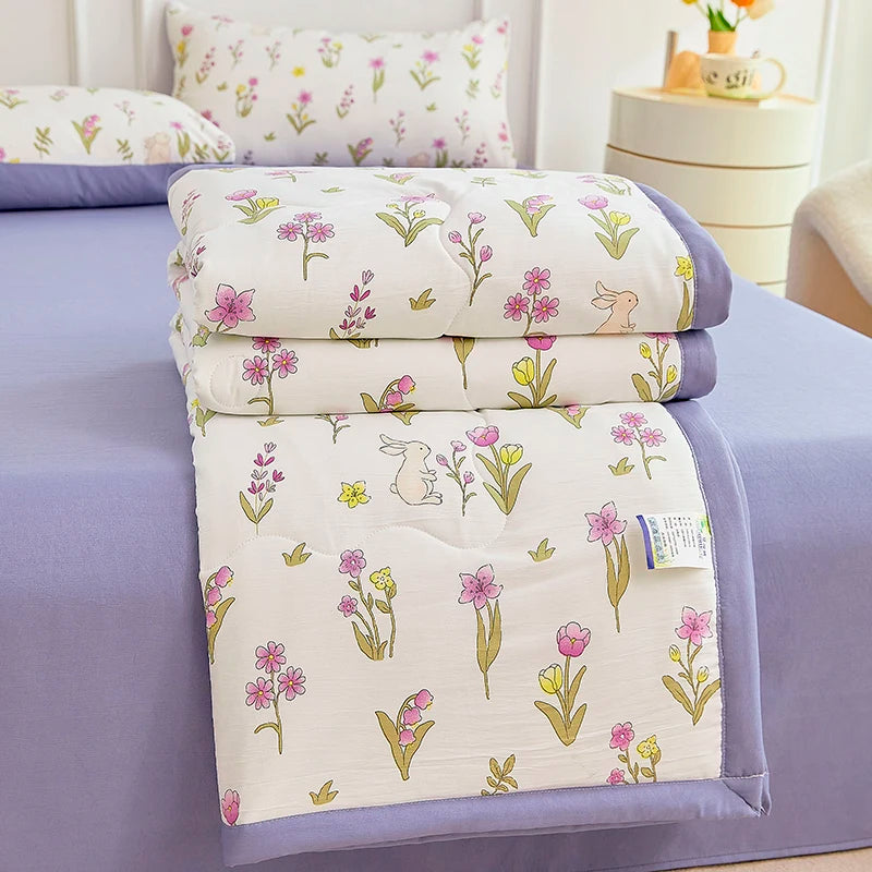 Summer Thin Duvet | Soft Printed Comforter for All Sizes