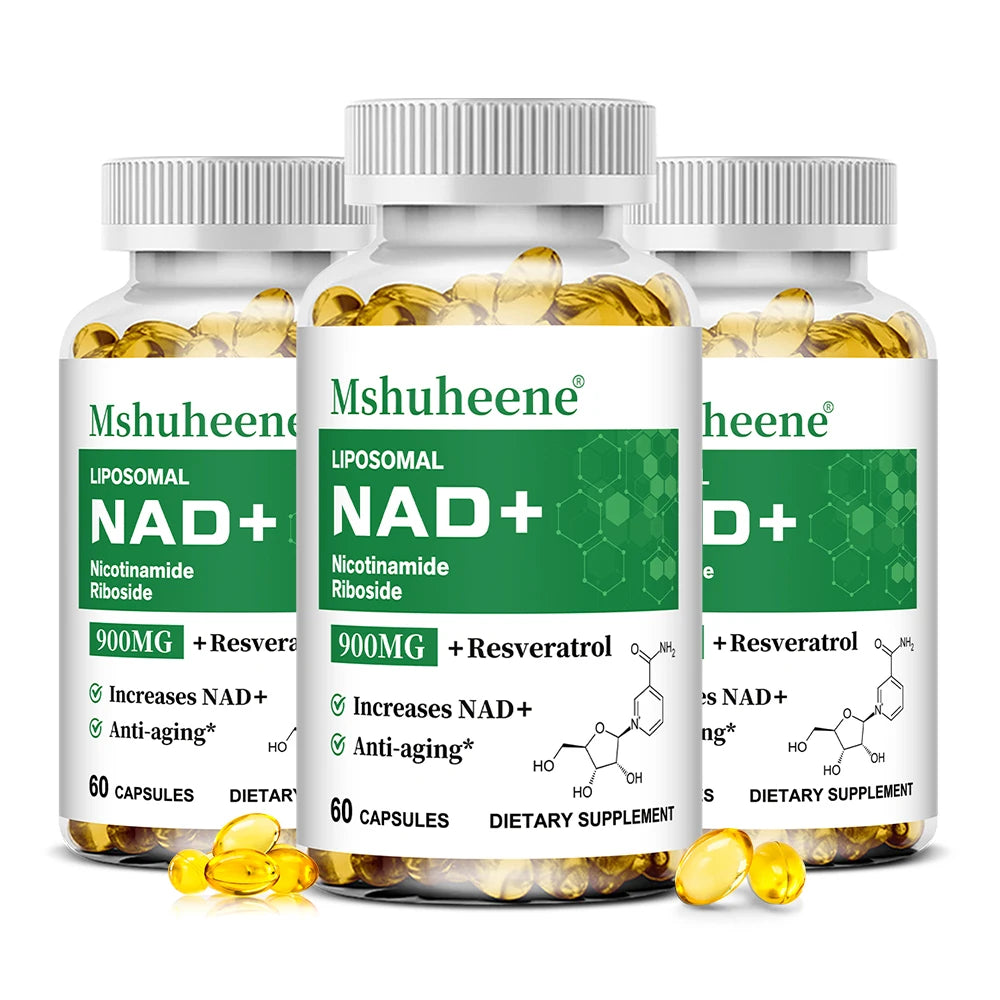 NAD+ Booster Capsules with Quercetin | Anti-Aging & Energy