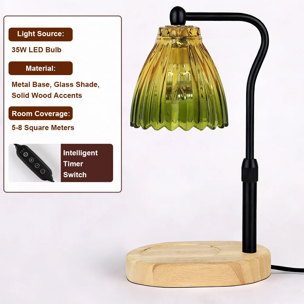 Candle Warmer Lamp with Timer | Aromatherapy Night Light