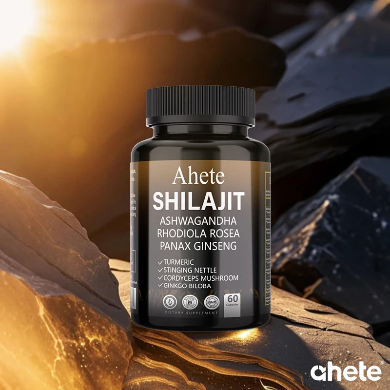 Premium Shilajit Energy Supplement | Boost Your Well-Being