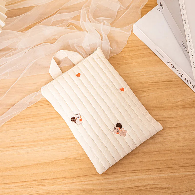 Cute Cotton Baby Diaper Bag | Stylish Mommy Handbag for Travel