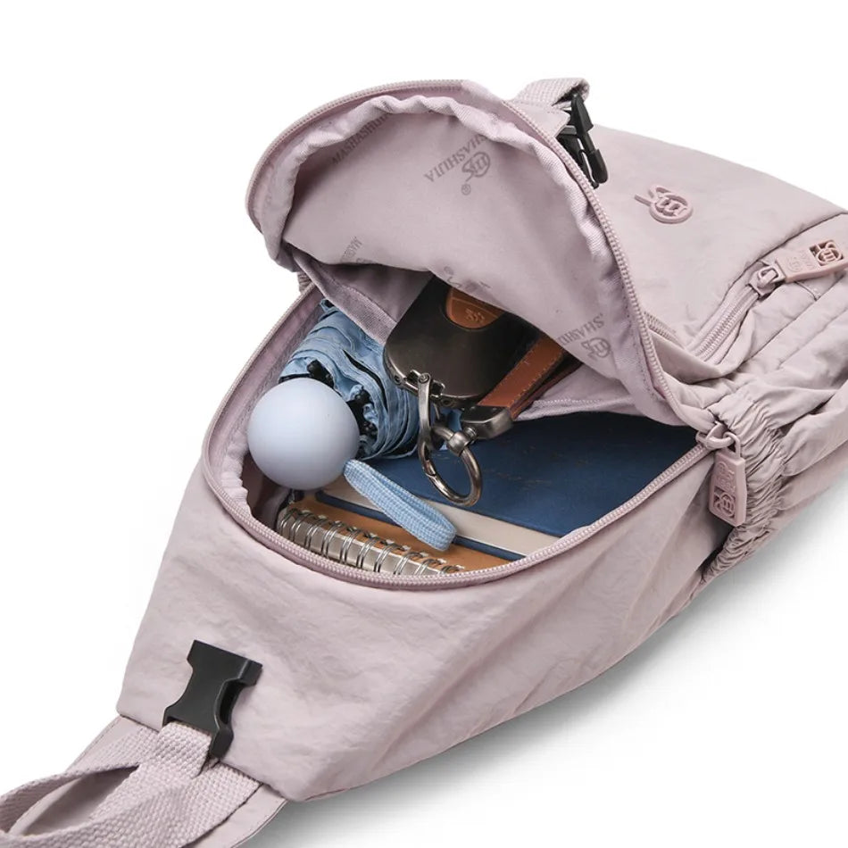 Women's 3-in-1 Convertible Shoulder Chest Bag & Backpack