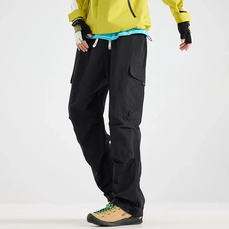 Men's Water-Repellent Hiking & Camping Pants | Breathable Cargo Trousers